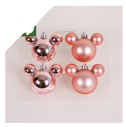 Reindeer And Gingerbread Man Christmas Pendant