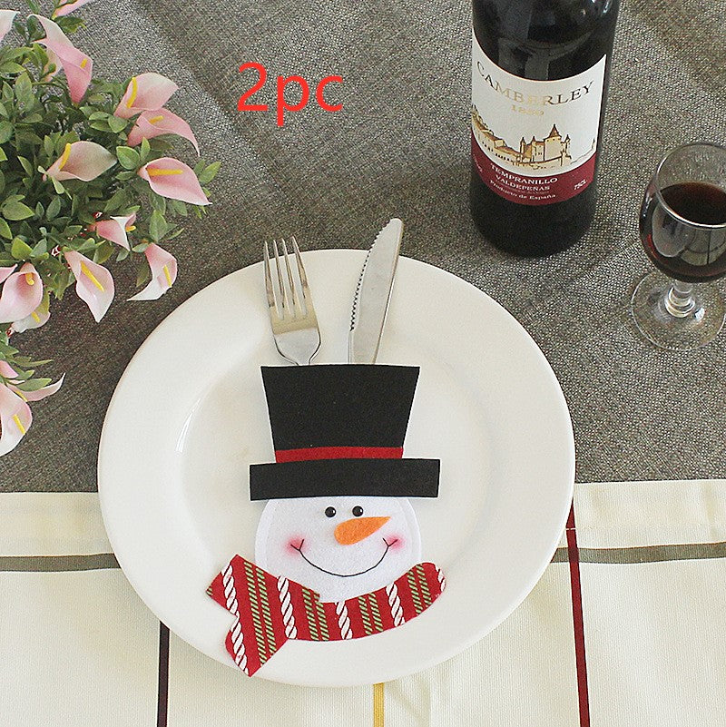 Christmas Knife And Fork Set