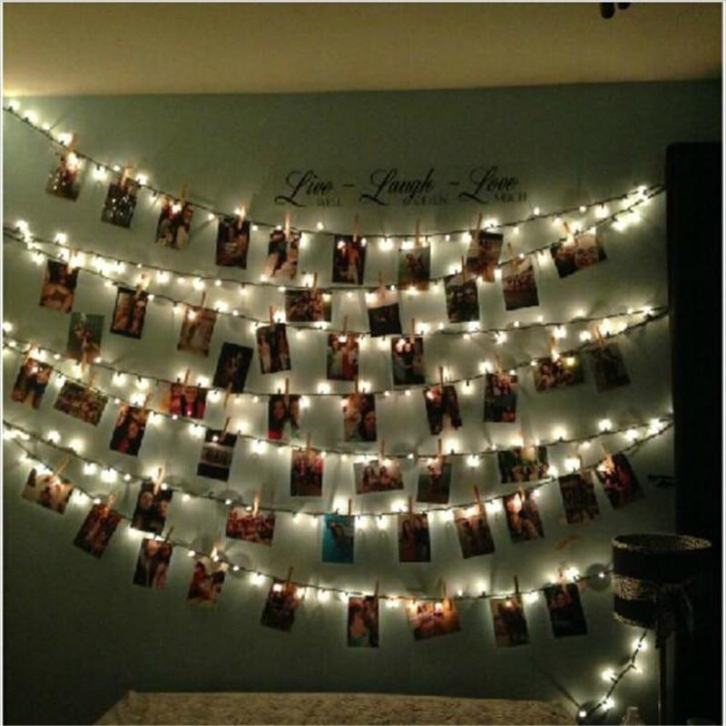 Photo Holder String Lights