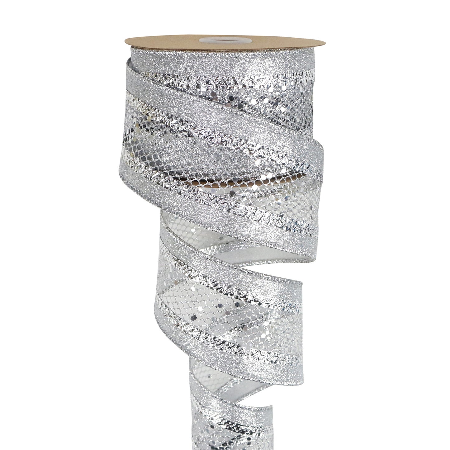 Mesh Hollow Christmas Decoration Bow Ribbon