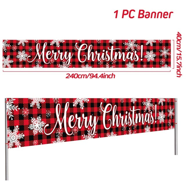 Outdoor Banner Backdrop Decoration