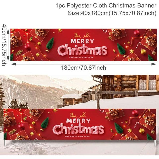 Outdoor Banner Backdrop Decoration