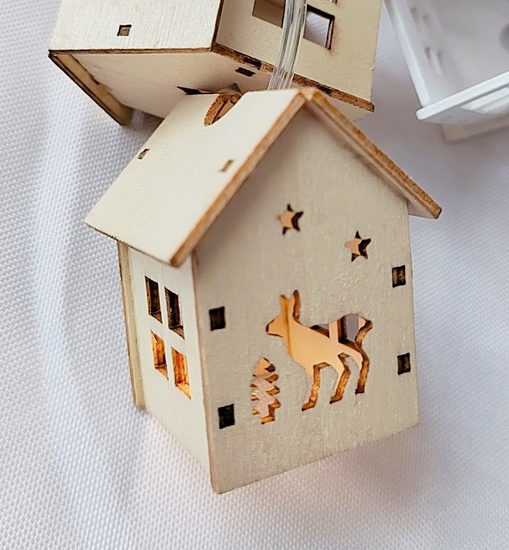 House Shape String Lights