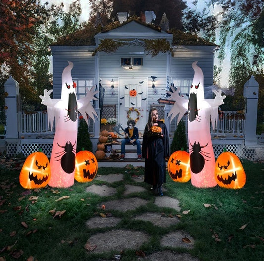 11.8 FT Ghost Spider Pumpkin