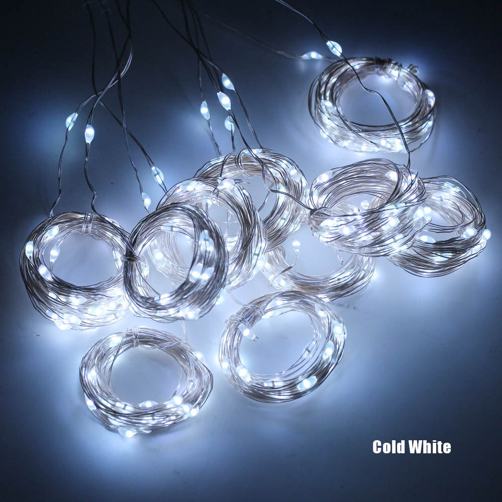 Curtain Garland On The Window USB String Lights