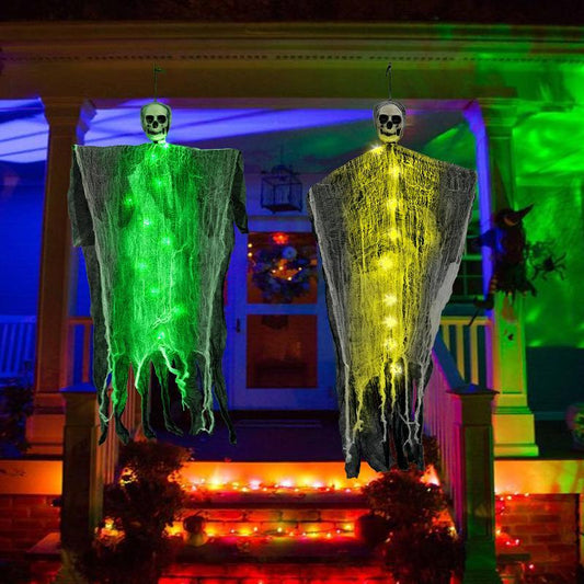 Hanging Ghost Skull Skeleton