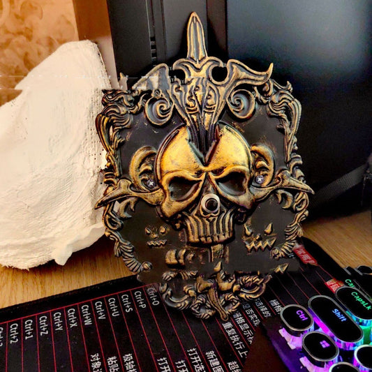 Skull Doorbell Decoration