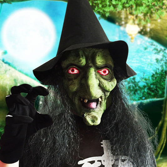 Long Hair Grimace Mask