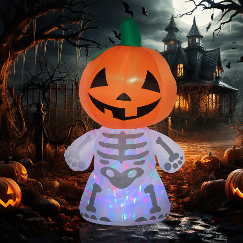 Skeleton Pumpkin