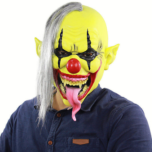 Horror Green Face Clown