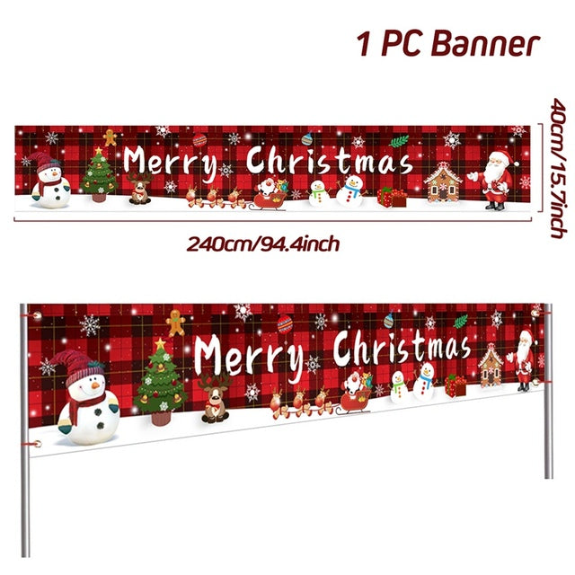 Outdoor Banner Backdrop Decoration
