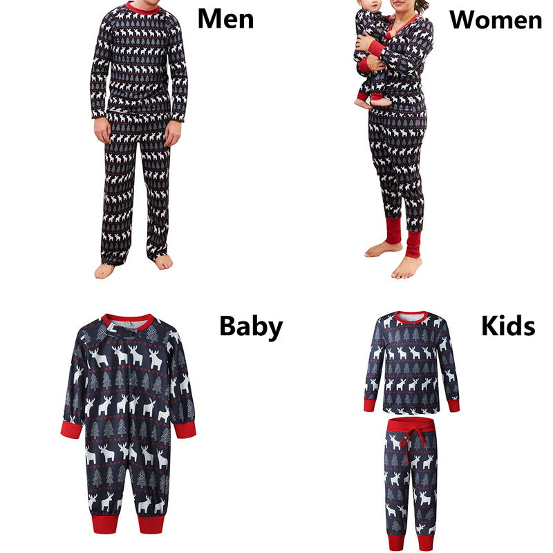 Mixed Variety Of Matching Family Pajamas Sets