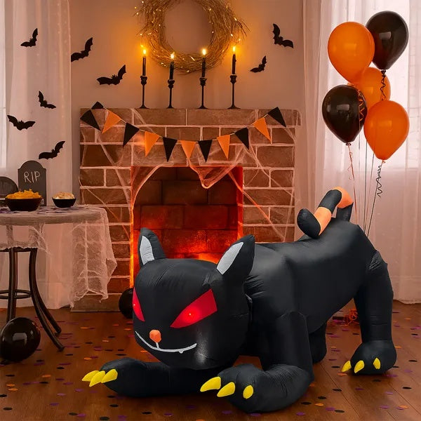 Black Cat With Shakable Head