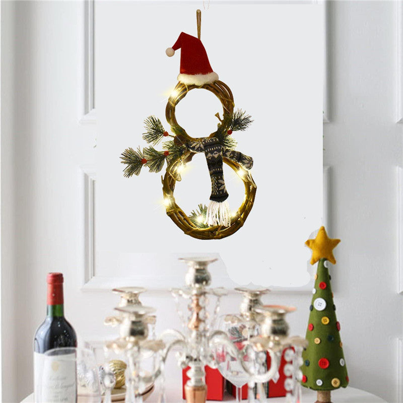Christmas Lights Decoration Vine Circle