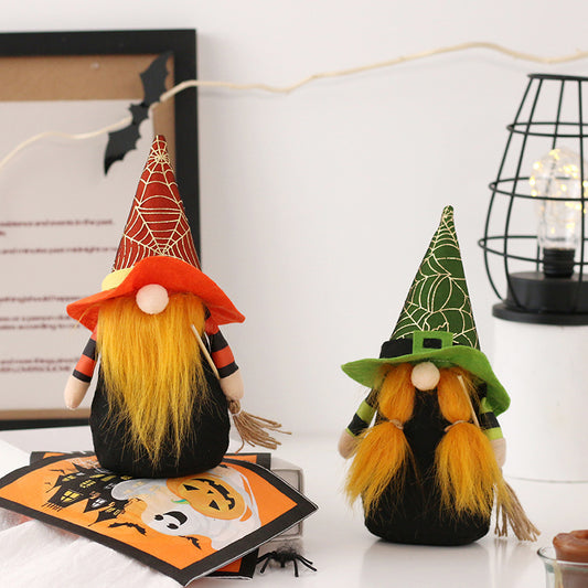 Faceless pumpkin decorations