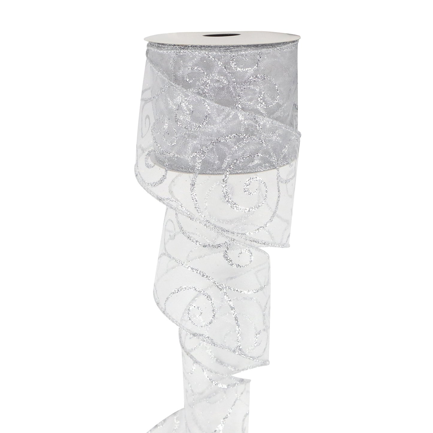 Mesh Hollow Christmas Decoration Bow Ribbon