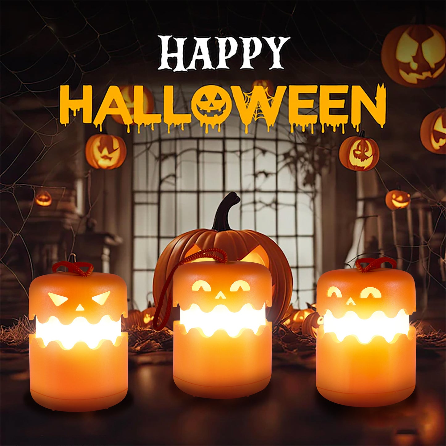 Halloween Pumpkin Lamp