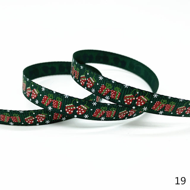 Printed Grosgrain Ribbon