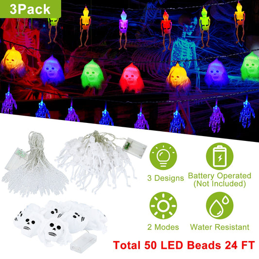 Spooky Light Decorations