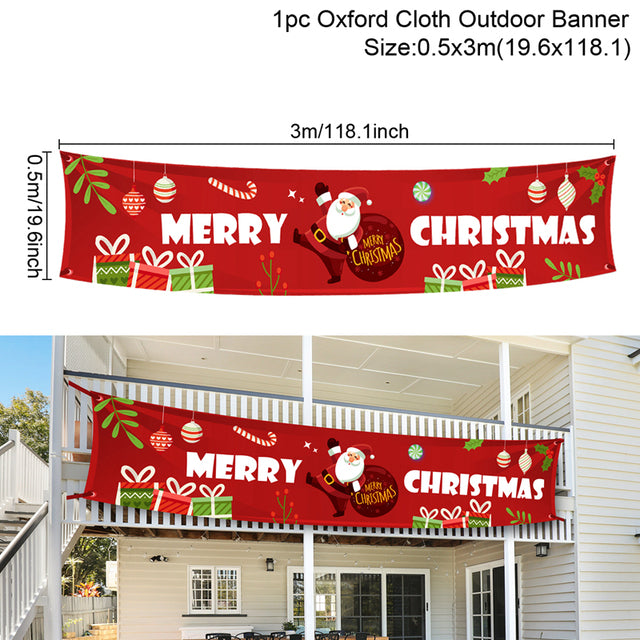 Outdoor Banner Backdrop Decoration