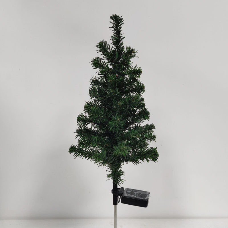 Solar Christmas Tree Lamp Garden