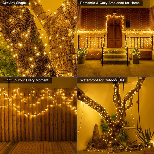 Outdoor Courtyard Christmas Lights