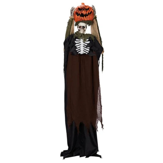 Ghost With Pumpkin Head