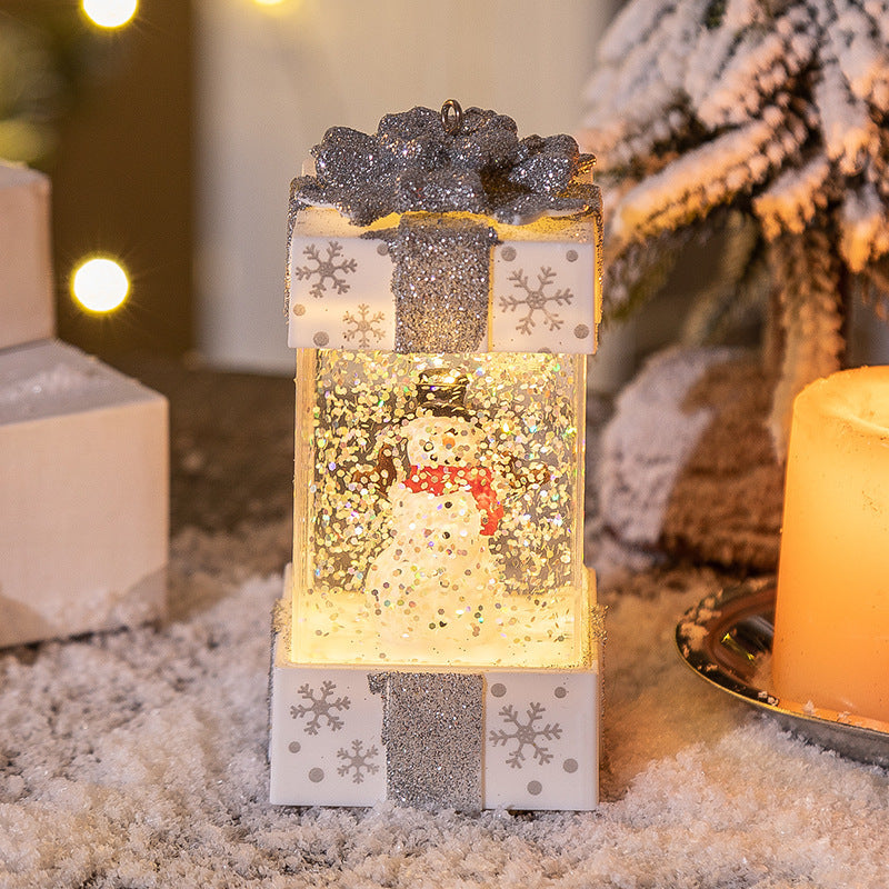 Crystal Christmas Gift Box Lights
