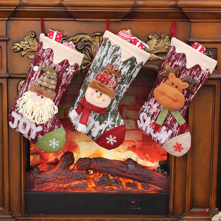 Knitted Fabric Doll Gift Bag