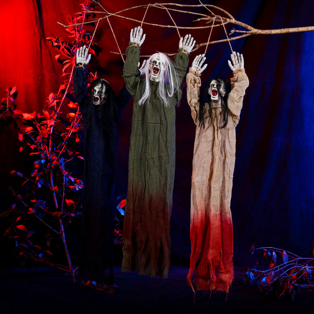 Hanging Ghost Haunted House Props