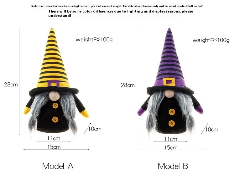 Halloween Doll Ornaments
