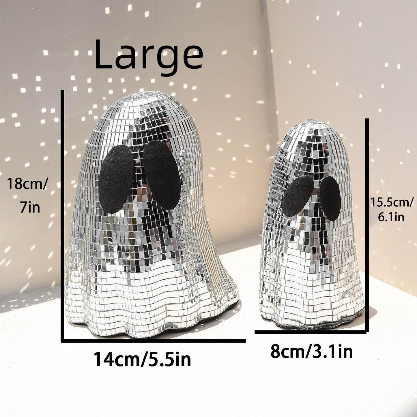 Diss Cute Mosaic Mirror Patch Decoration Desktop Decoration