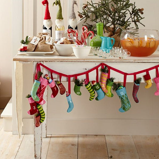 Wool Sock Ornaments Handmade