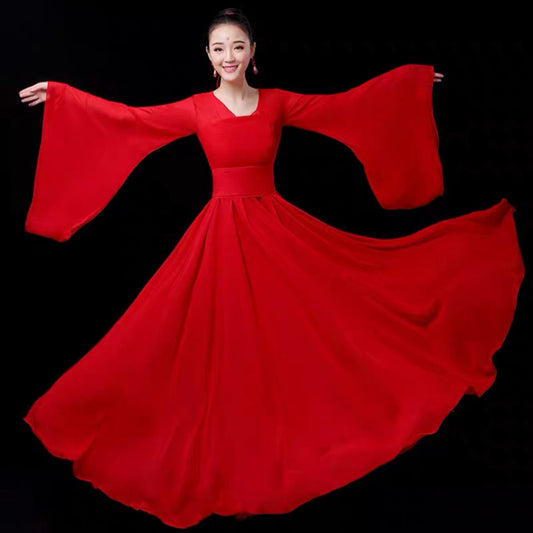 Chinese Hanfu Dance Costumes