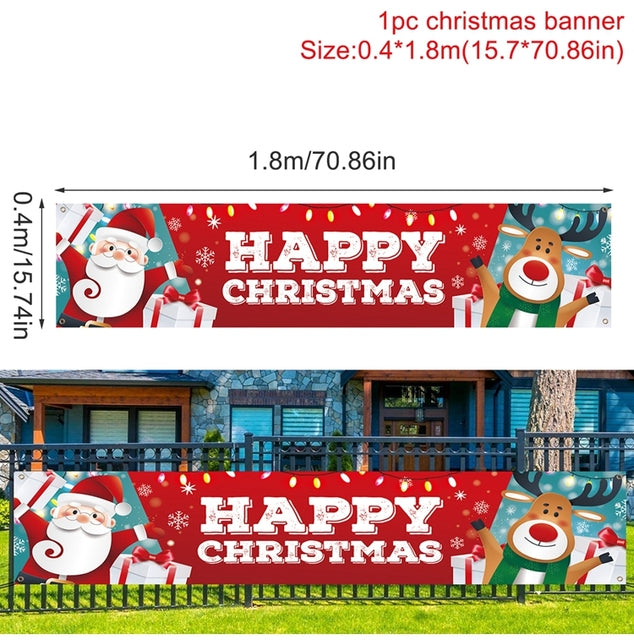 Outdoor Banner Backdrop Decoration