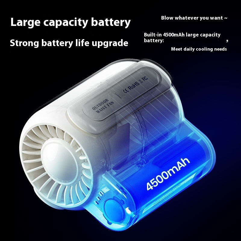 Small Air Fan For Outdoor Sports Travel Work