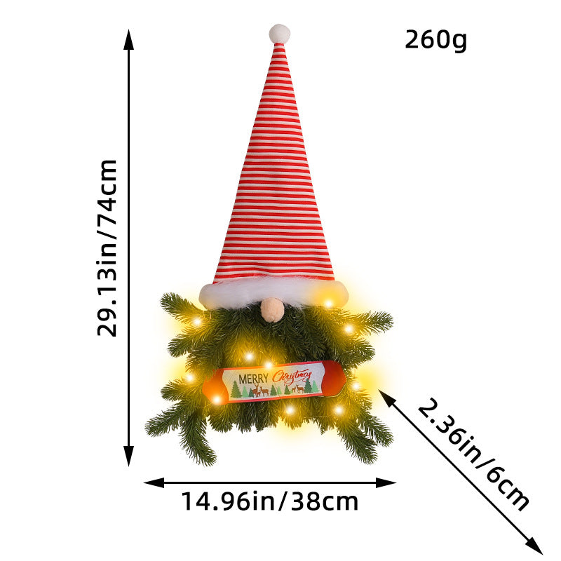Glowing Christmas Wreath