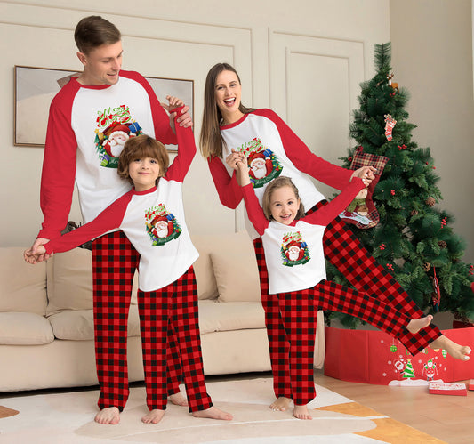 Plaid Pants Family Matching Pajamas