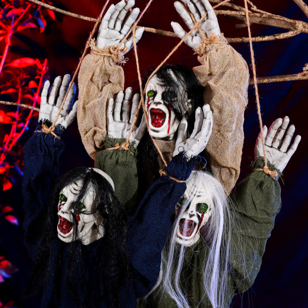 Hanging Ghost Haunted House Props