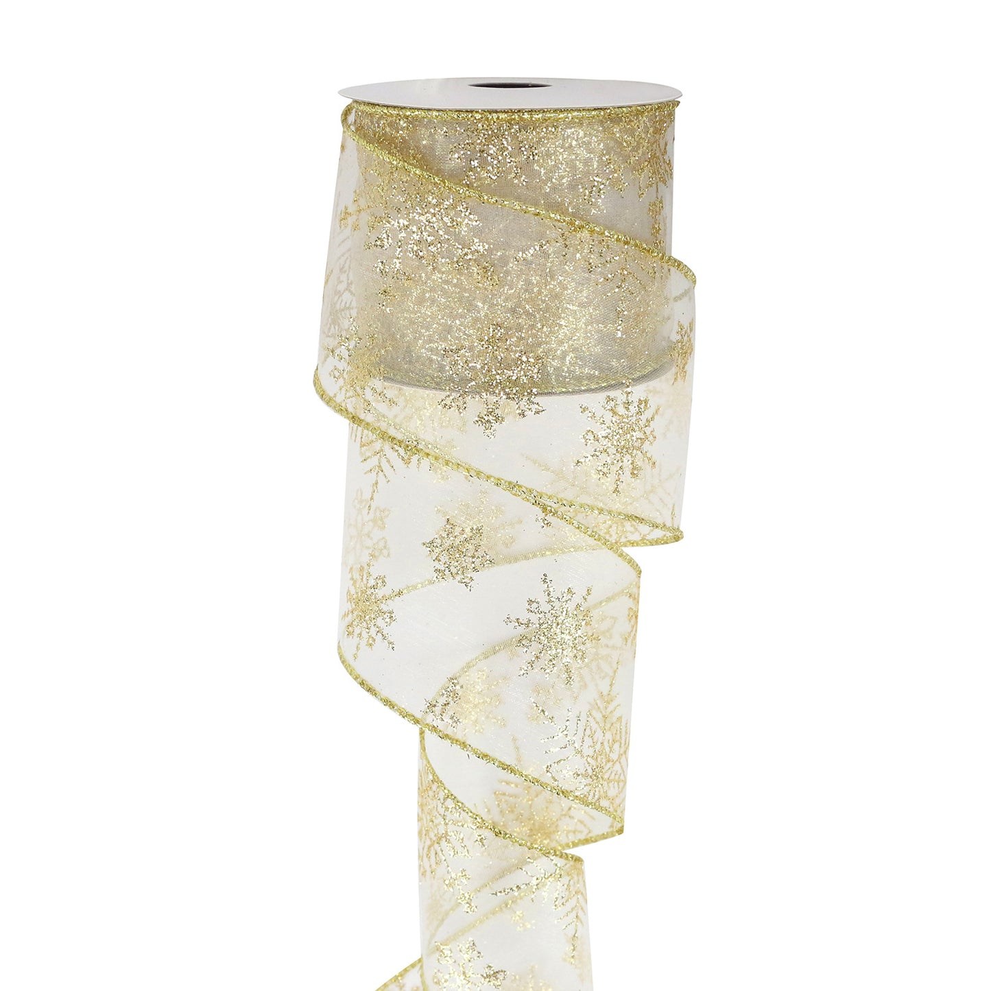 Mesh Hollow Christmas Decoration Bow Ribbon