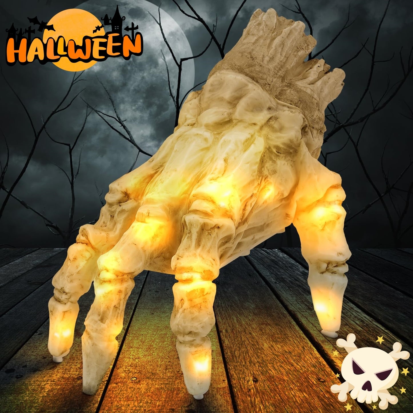Electric Luminous Crawling Hand