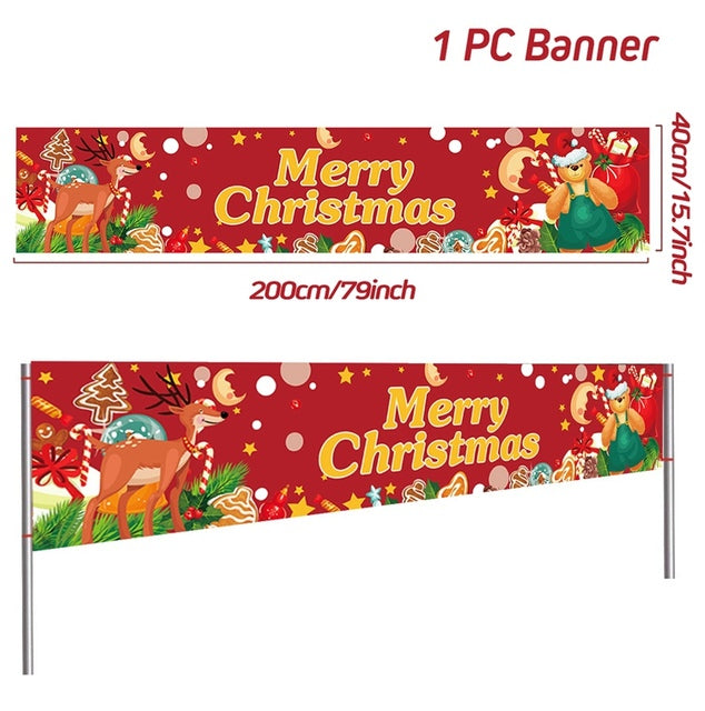 Outdoor Banner Backdrop Decoration