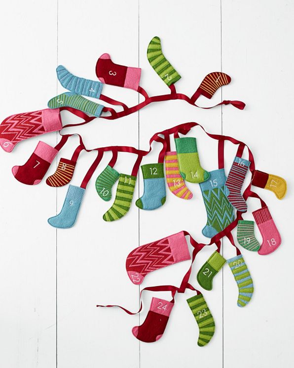 Wool Sock Ornaments Handmade