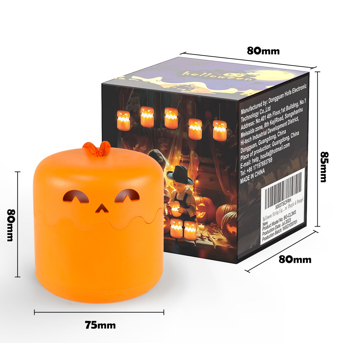 Halloween Pumpkin Lamp
