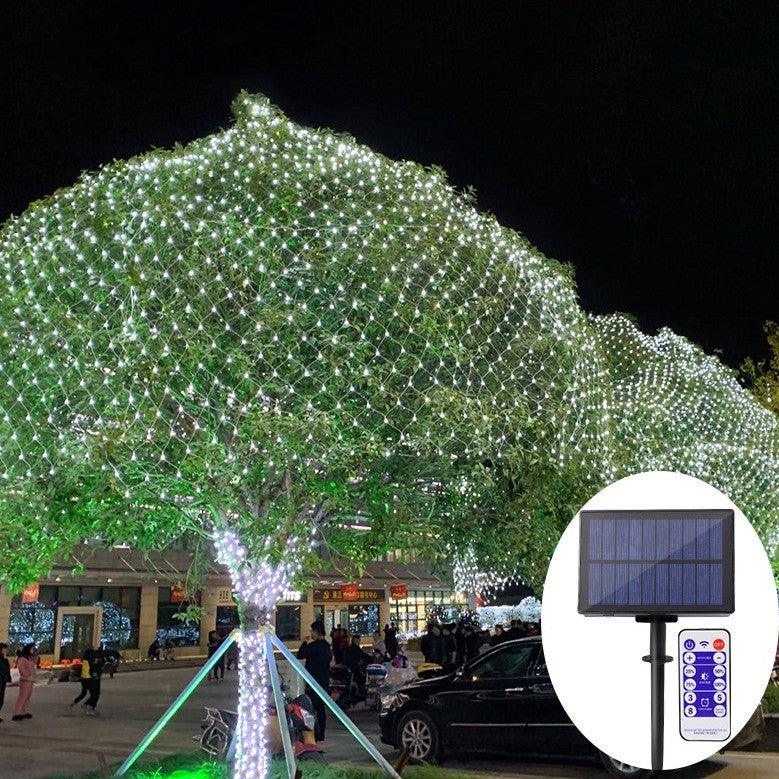 Waterfall Lights Holiday Decoration Solar Energy