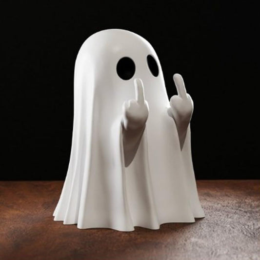 Middle Finger Love Ghost Ornaments