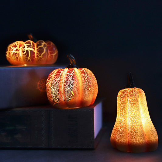 Halloween Pumpkin Lantern Candle Lamp