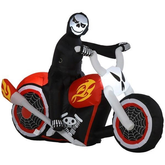Monster On Bike Decoration