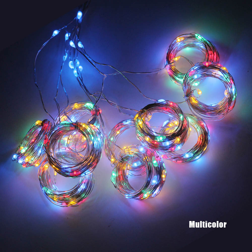 Curtain Garland On The Window USB String Lights
