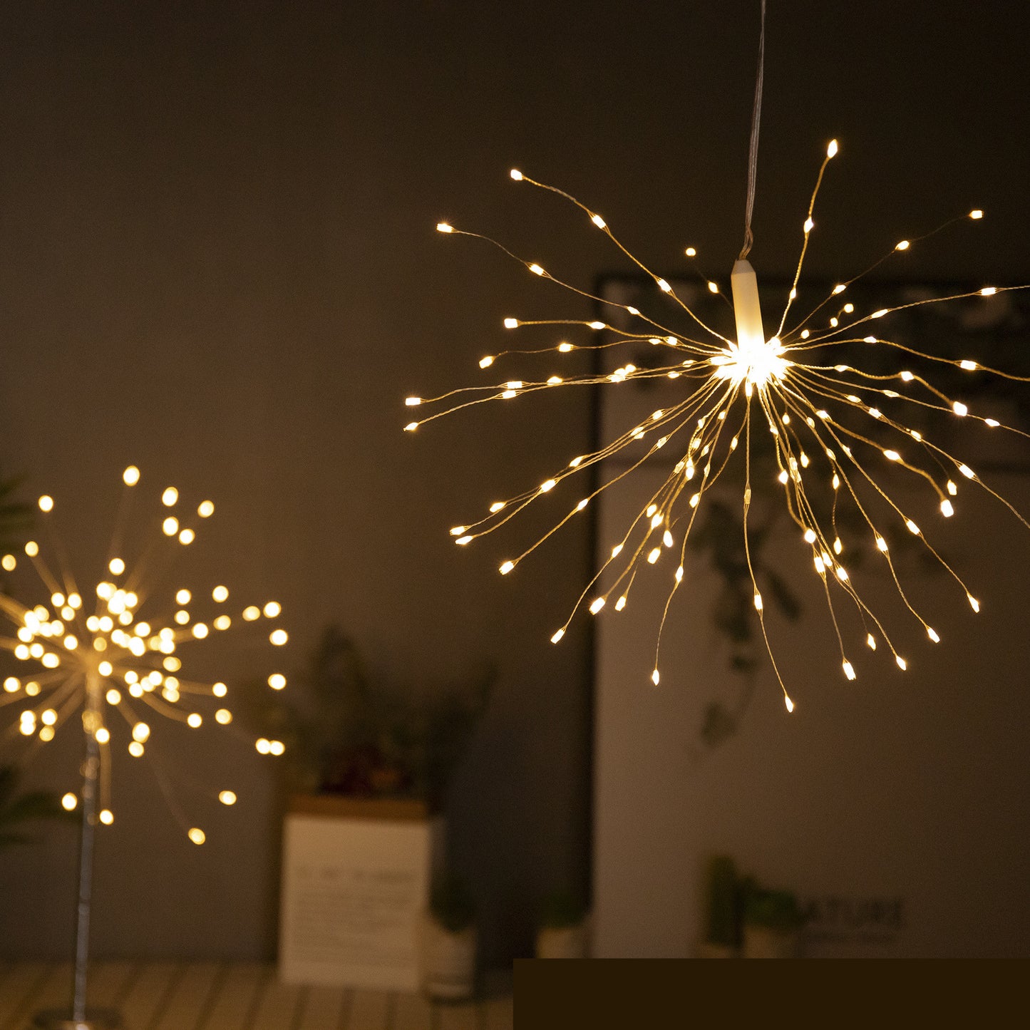 Outdoor Waterproof Copper Wire Lamp Dandelion Light